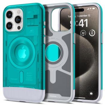 Spigen Classic C1 MagSafe – Bondi Blue‑Design zum Schutz des iPhone 15 Pro Max