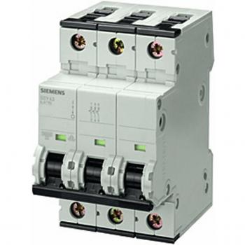 Disjoncteur 20A 3P Courbe C 10 kA Siemens 5SY4
