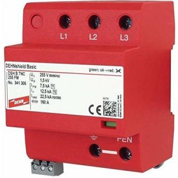 Détection et protection haute tension DEHN+SÖHNE Typ 1 DSH B TNC 255 FM