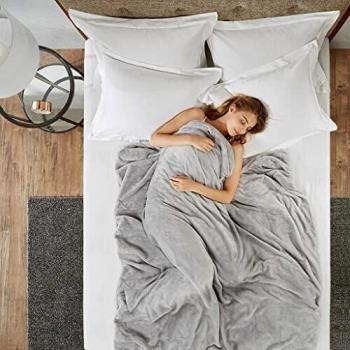 Weighted Blanket with Replaceable Covers