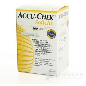 Lancetas ACCU-CHEK Softclix, caja con 100 unidades