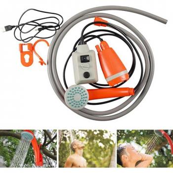 Set de Ducha Cubo Móvil con Conector USB