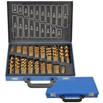 Kit de Brocas Multimaterial Titanium HSS 170 unidades