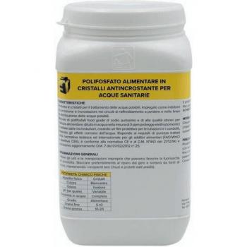 Recharge granulée de sel polyphosphate