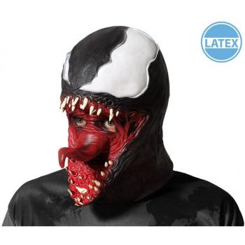 Máscara de Látex Veneno Alienígena Blanca