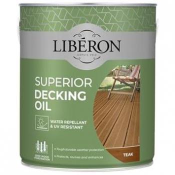 Liberon 126105 Teak Decking Oil 2.5 Litres