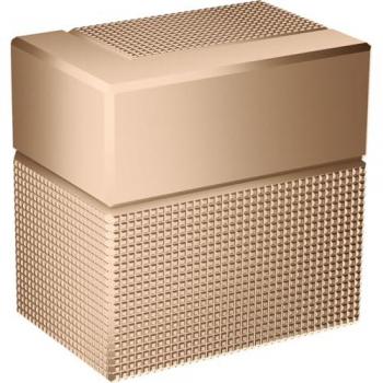Robinet encastré Axor Edge, finition or rouge