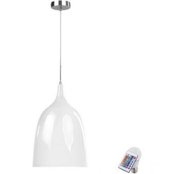 Lampe de Salon Suspendue à Dimmable avec Commande à Distance et LED RVB