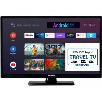 Televize Orava LT-ANDR24 1224A 12V / 230V do karavanu, WiFi
