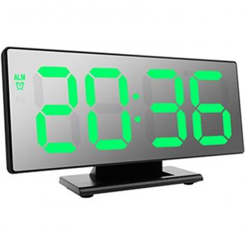 Thermometer Display Digital Alarm Clock with Night Light