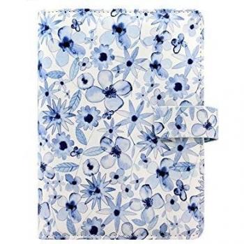 Personal Indigo Patterned Organizer