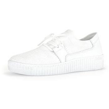 Sportliche Damen Sneaker in Blau mit hochwertigem Materialmix