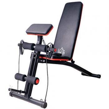 Banco de Entrenamiento Inclinable HOMCOM