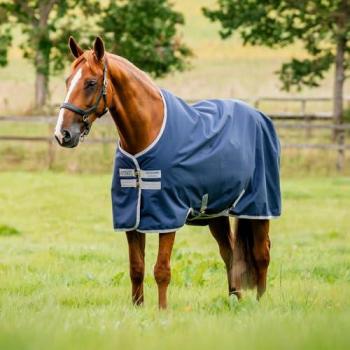 Horseware Amigo 900D Turnout Light Navy/Titanium Grey