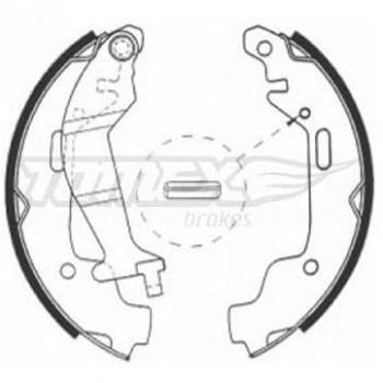 Maxila de Travão Tomex TX 21‑10 – Kit Completo