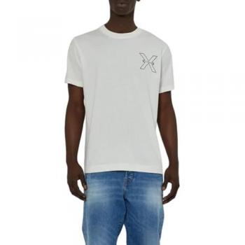 Richmond X T-Shirt Rached UMP24031TS Weiß Regular Fit M Herren