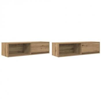 PortaTV Truciolato Rovere 100x31x25,5 cm
