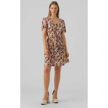 Robe a maniche corte con stampa e vita definita Donna VERO MODA