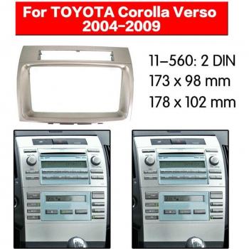 ZW11-560 Radio Installation Kit for Toyota Corolla Verso 2004-2007