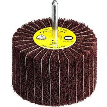 KLINGSPOR 258941A Vliesmopstifte, 60 x 50 x 6 mm, Korn 100, Medium, 10 Stück