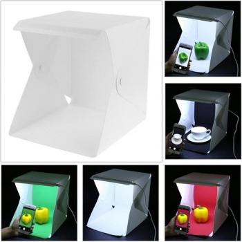 20cm Four-Color LED Photography Light Box