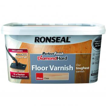 Ronseal 36294 Perfect Finish Varnish, 2.5L
