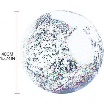 Glittery Transparent Pool Ball