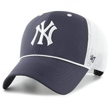 47 Brand Trucker‑Cap „NY Yankees“ – Snapback, Mesh‑Pop, blau für Herren