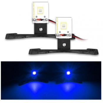 Lente de proyector bi-xenón LED para coche, 2 piezas
