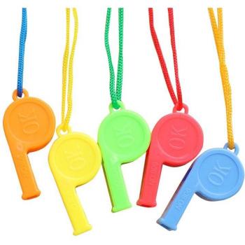 Sifflet Éclat de Couleur – 5 pièces