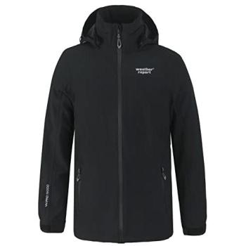 Veste imperméable enfant Weather Report Borise Noir 14 ans