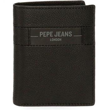 Cartera Pepe Jeans Checkbox vertical Negro