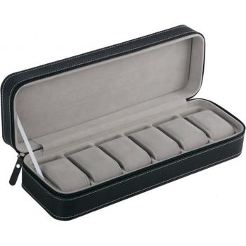 Boîte de stockage pour montres en cuir PU