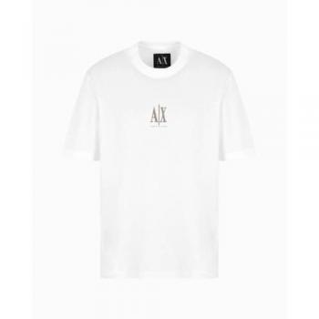 Armani Exchange Basic T-Shirt – Schwarz/Weiß Varianten