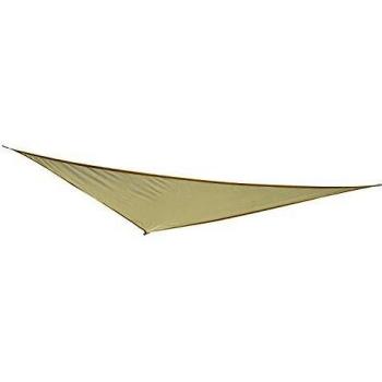 Outsunny Vele Parasole Triangolari in HDPE, Crema, 6x6x6m