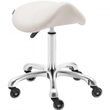 PHYSA Saddle Stool YORK BEIGE ergonomic roll stool height adjustable