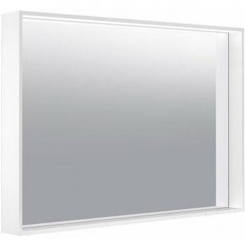 Keuco Lichtspiegel X-Line 33298, Inox, 100x70 cm