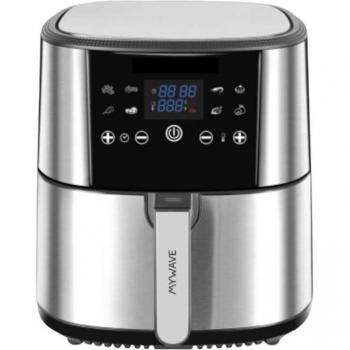 MyWave MWFRE-1800 Freidora de Aire Acero Inoxidable 8L