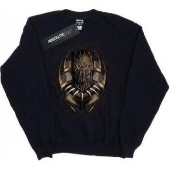 Girls Black Panther Gold Killmonger Sweatshirt