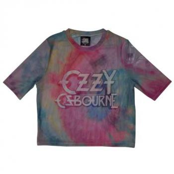 Branded Mesh Crop Top