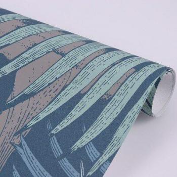 Papel Decorativo Palmera Verde 100x53 cm