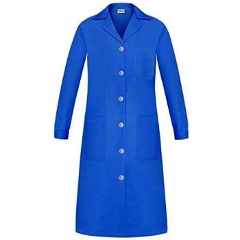 Bata de señora tergal azulina talla 42