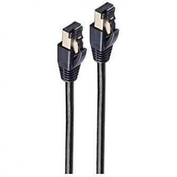 Shiverpeaks Patchkabel cat 8.1 F/FTP PIMF LSZH schwarz 1,0m