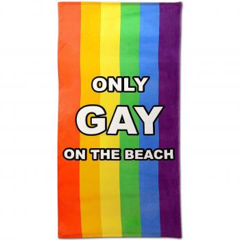 IGGI Strandhandtuch „LGBT+ Beach Vibes“