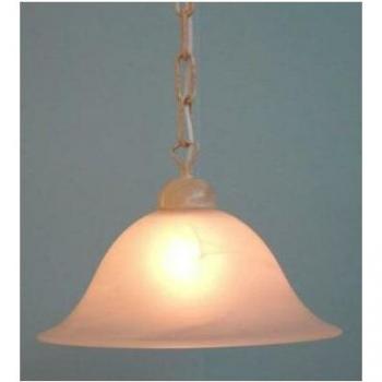 Lampadario Fiaba Crucolini 21 Ghiaccio Filante in Vetro e Ferro