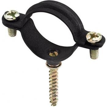Collier Noir gasmica M6 avec Tirefond 22 Vous (Boîte de 50)