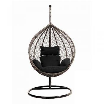 Fauteuil suspendu HOME DELUXE en poly rotin