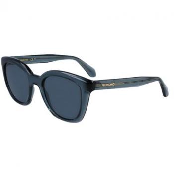 Ferragamo SF2000S 438 Lentes Azules Para Mujer Unisex Adulto