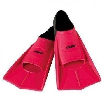 Scarlet‑Midnight Swimming Fins