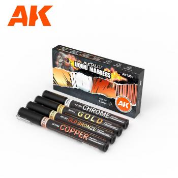 Funkelnde Marker Auswahl (4 Farben)